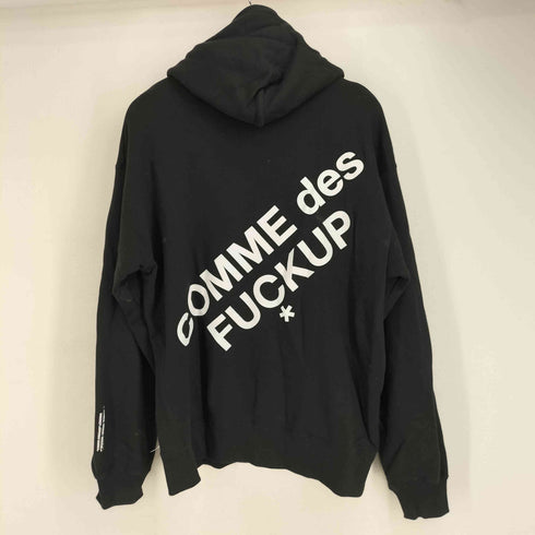 レジェンダ LEGENDA COMME des FUCKUPプリント プルオーバーパーカー メンズ import:S