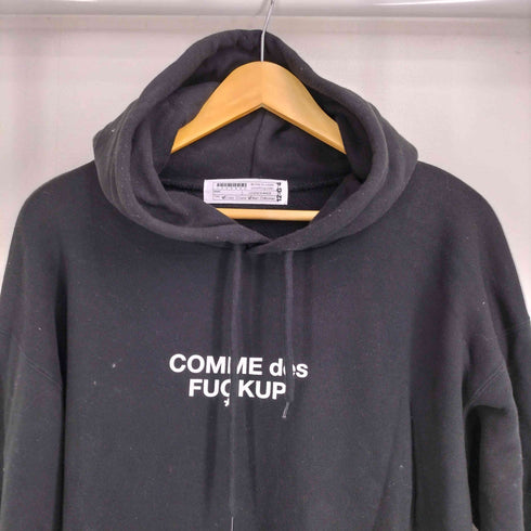 レジェンダ LEGENDA COMME des FUCKUPプリント プルオーバーパーカー メンズ import:S