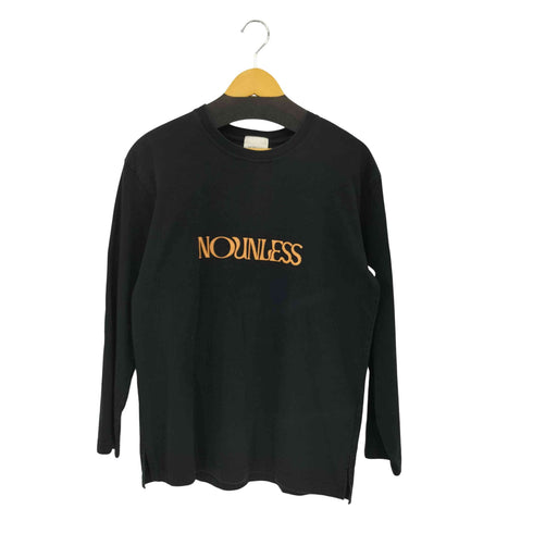NOUNLESS フロント ロゴプリント ロングスリーブTシャツ レディース 2