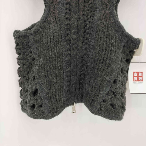 メゾンスペシャル MAISON SPECIAL クロシェニットキャミワンピース レディース JPN:M