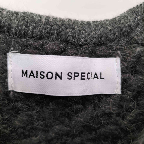 メゾンスペシャル MAISON SPECIAL クロシェニットキャミワンピース レディース JPN:M