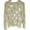 レイビームス Ray BEAMS 24SS スラッシュ 穴あき ニット プルオーバー レディース