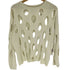 レイビームス Ray BEAMS 24SS スラッシュ 穴あき ニット プルオーバー レディース