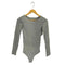 シールームリン Sea Room lynn リネンコンビ2wayクルーBODYスーツ レディース import:S