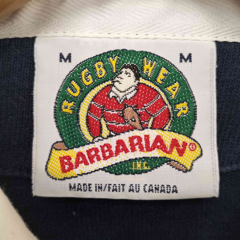 バーバリアン BARBARIAN ラガーシャツ メンズ import:M