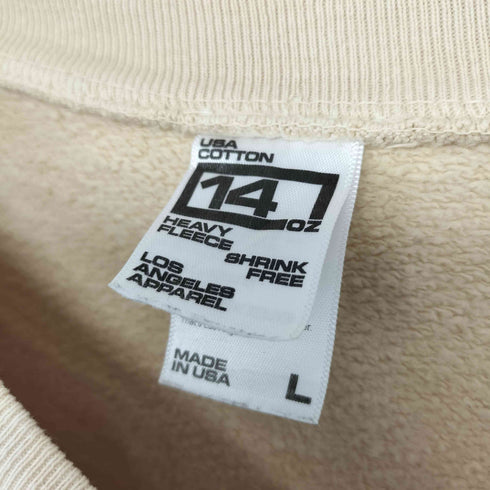ロサンゼルスアパレル Los Angeles Apparel 14oz Garment Dye Heavy Fleece Crewneck メンズ import:L