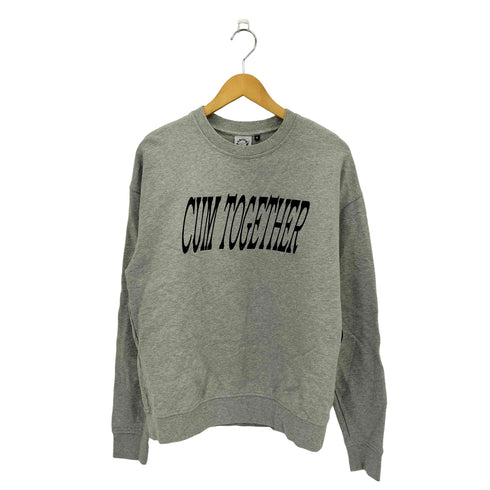 カルネボレンテ Carne Bollente CUM TOGETHER フロント プリント クルーネック スウェット メンズ import:S