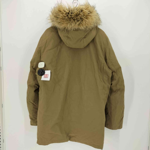 SERGE BLANCO フェイクファー パテッドジャケット メンズ import:L