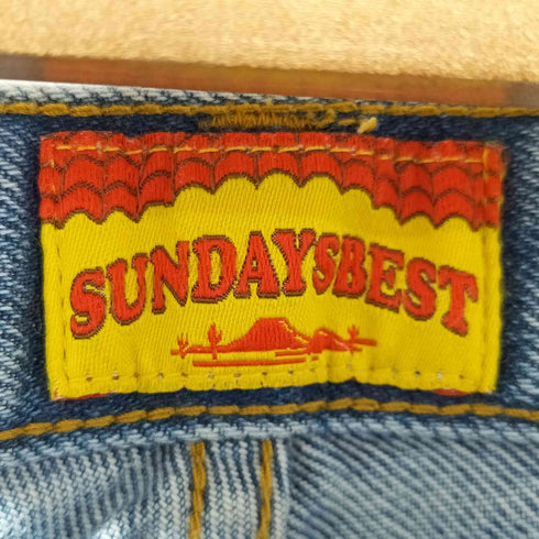 サンデイズベスト SUNDAYS BEST 5Pデニムパンツ カットオフ メンズ 34inch
