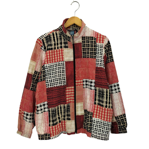 コレット KORET SPORT ジップアップ マルチデザイン シェルジャケット レディース S