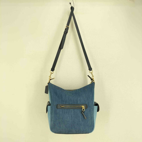 コーチ COACH 2WAY デニム ショルダーバッグ レディース