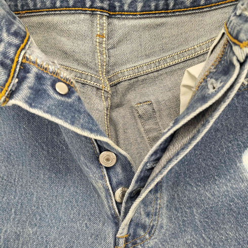 リーバイス Levis USA製 ボタン裏524刻印 501 デニムパンツ カットオフ メンズ 31inch