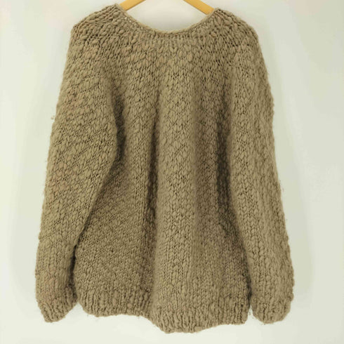 ベドウィンアンドザハートブレイカーズ BEDWIN&THE HEARTBREAKERS L/S ZIP UP CHUNKY CARDIGAN JACO ジップアップ チャンキー カーディガン カウチン ハンド ニット ウール セーター メンズ