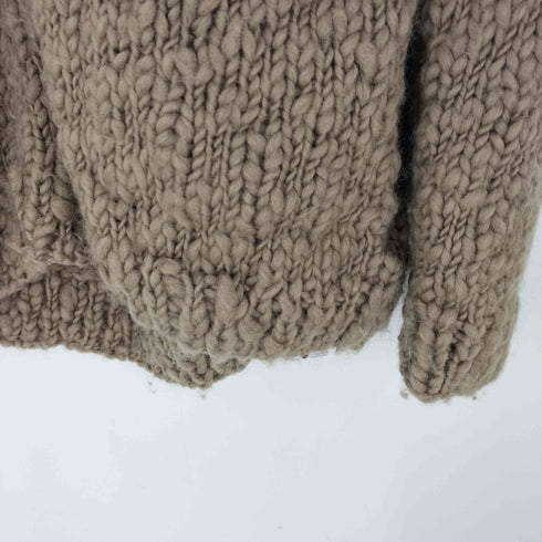 ベドウィンアンドザハートブレイカーズ BEDWIN&THE HEARTBREAKERS L/S ZIP UP CHUNKY CARDIGAN JACO ジップアップ チャンキー カーディガン カウチン ハンド ニット ウール セーター メンズ