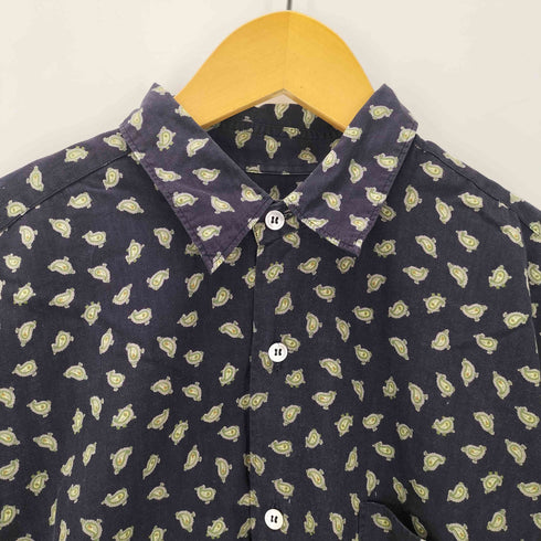 コムデギャルソンオム COMME des GARCONS HOMME 90S 田中オム ペイズリー 総柄 L/S シャツ メンズ