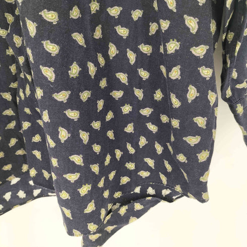 コムデギャルソンオム COMME des GARCONS HOMME 90S 田中オム ペイズリー 総柄 L/S シャツ メンズ