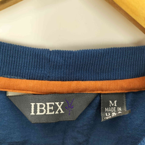 IBEX メリノウール クルーネック半袖Tシャツ メンズ M