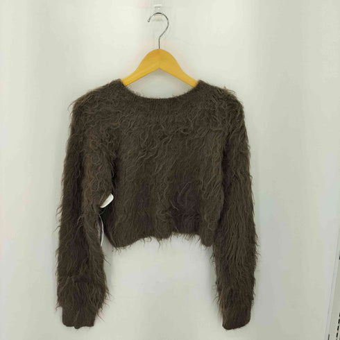 メゾンスペシャル MAISON SPECIAL Shaggy Short Length Knitwear シャギーショートニット レディース JPN:M