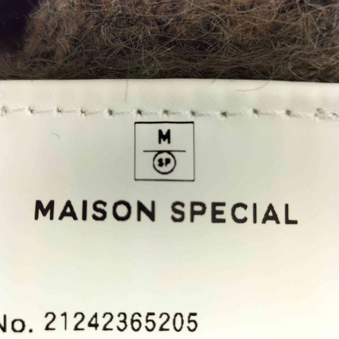 メゾンスペシャル MAISON SPECIAL Shaggy Short Length Knitwear シャギーショートニット レディース JPN:M