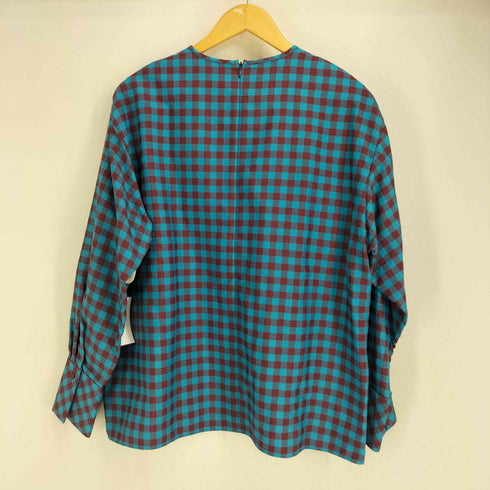 アンタイトル UNTITLED 25SS ギンガムチェック ブラウス レディース JPN:M