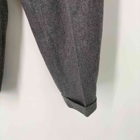 ビームスプラス BEAMS+ 2プリーツ フランネル パンツ メンズ JPN:XS