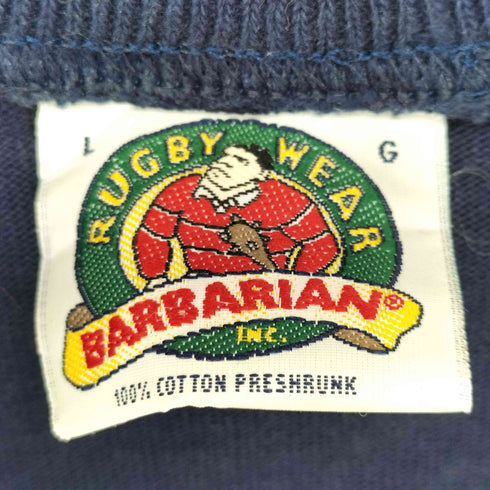 バーバリアン BARBARIAN ヘビーウェイト クルーネックTシャツ メンズ LG