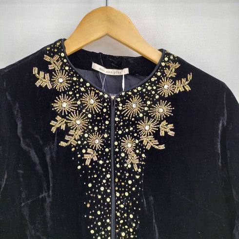 アナトリエ anatelier moi non plus ビーズ使いジャケット レディース JPN:38