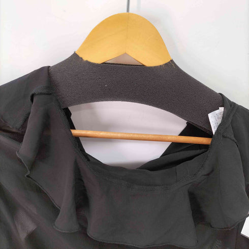 ダーリッチ Darich シフォンフリルショートカーディガン レディース FREE