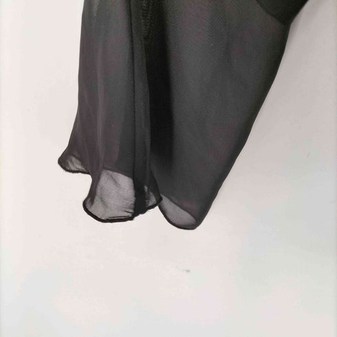 ダーリッチ Darich シフォンフリルショートカーディガン レディース FREE