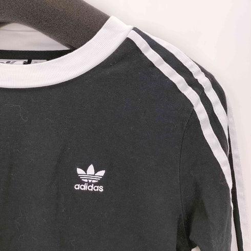 アディダスオリジナルス adidas Originals 3-Stripe Long Sleeve T-Shirt レディース JPN:L