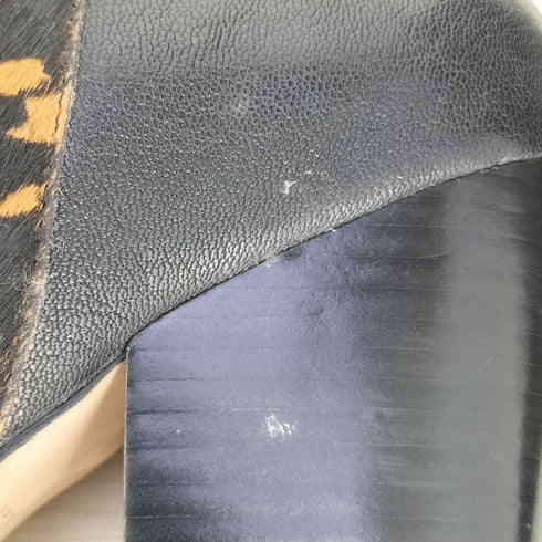 コールハーン COLE HAAN ハラコ 切替 ショートブーツ レディース 7 1/2