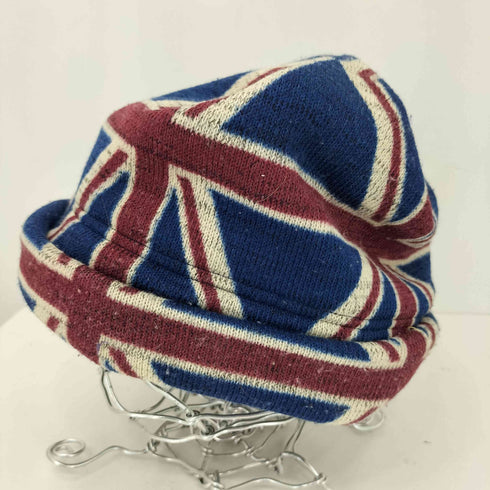 FASSSSAF ユニオンジャック柄 ニットキャップ ビーニー Y2K メンズ