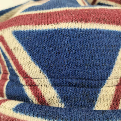 FASSSSAF ユニオンジャック柄 ニットキャップ ビーニー Y2K メンズ