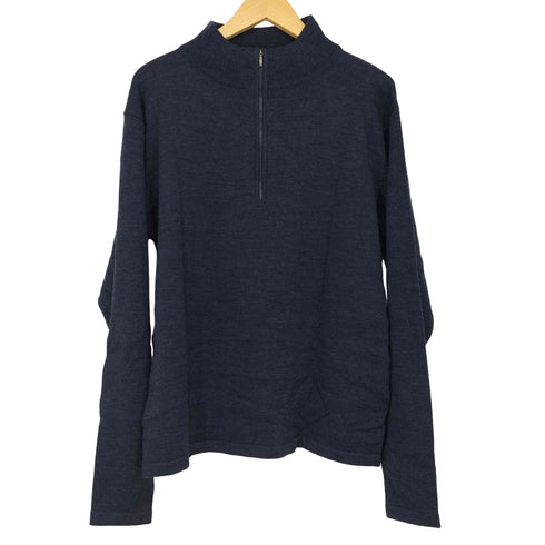 SMARTWOOL ハーフジップ プルオーバーニット メンズ M-MD