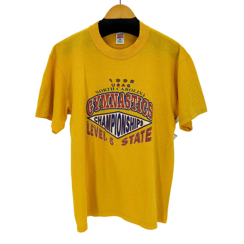 ソフェシャツ SOFFE SHIRTS USA製 シングルステッチ 両面プリントクルーネックTシャツ メンズ import:L