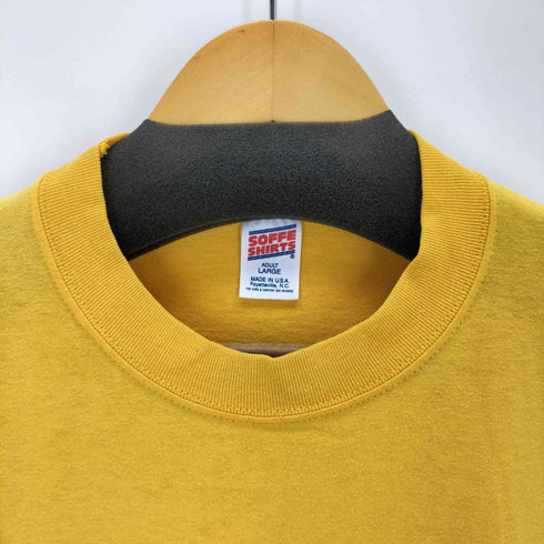 ソフェシャツ SOFFE SHIRTS USA製 シングルステッチ 両面プリントクルーネックTシャツ メンズ import:L