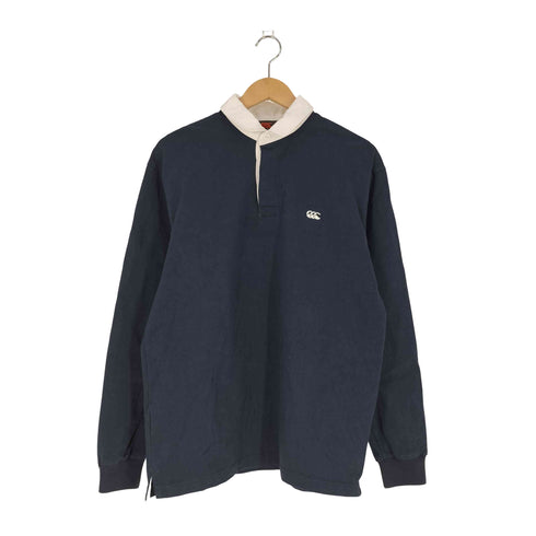 カンタベリー CANTERBURY ツートン ラガーシャツ メンズ import:L