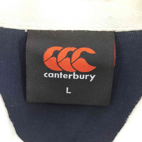 カンタベリー CANTERBURY ツートン ラガーシャツ メンズ import:L