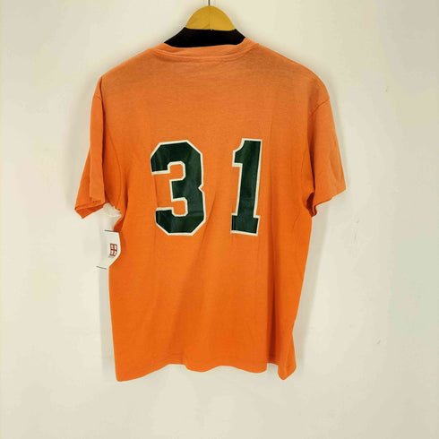 ヘインズ Hanes USA製 シングルステッチ ナンバリングクルーネックTシャツ メンズ import:XL