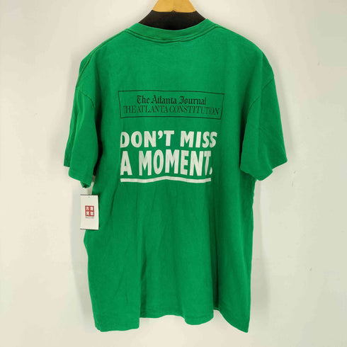 デルタ DELTA USA製 シングルステッチ 両面プリントクルーネックTシャツ メンズ import:XL