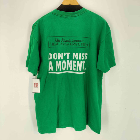 デルタ DELTA USA製 シングルステッチ 両面プリントクルーネックTシャツ メンズ import:XL