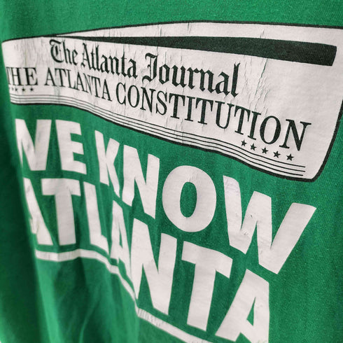 デルタ DELTA USA製 シングルステッチ 両面プリントクルーネックTシャツ メンズ import:XL