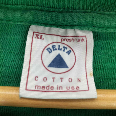 デルタ DELTA USA製 シングルステッチ 両面プリントクルーネックTシャツ メンズ import:XL
