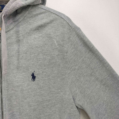 ポロラルフローレン POLO RALPH LAUREN ポニー刺繍 ジップアップパーカー メンズ import:M