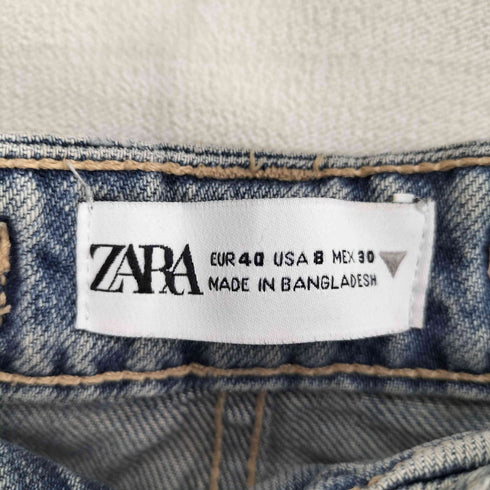 ザラ ZARA デニム ワイドカーゴパンツ メンズ