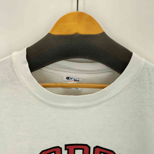 チャンピオン Champion USA製 シングルステッチ トリコタグ カレッジロゴプリントTシャツ メンズ import:L
