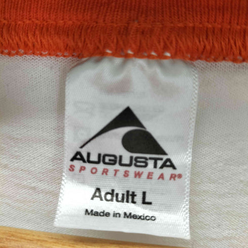 オーガスタスポーツウェア AUGUSTA SPORTSWEAR ロゴプリントリンガーTシャツ メンズ import:L