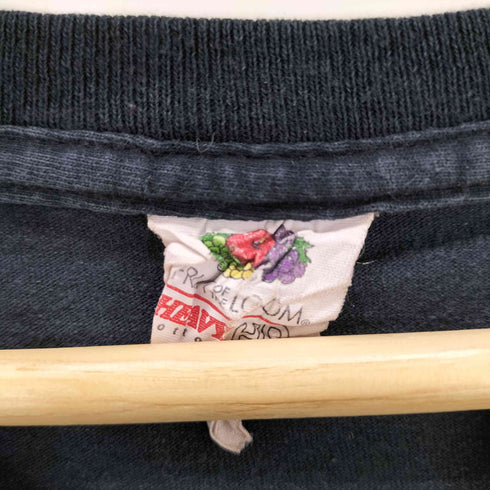 フルーツオブザルーム FRUIT OF THE LOOM HEAVY COTTON プリントVネックTシャツ メンズ