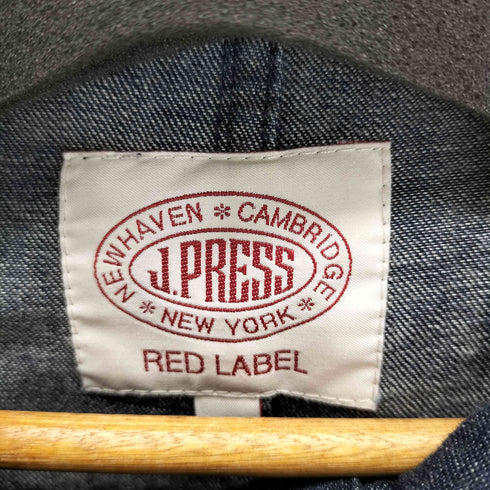 ジェイプレス J.PRESS ナイロン切替デニムフーデッドジャケット メンズ JPN:M