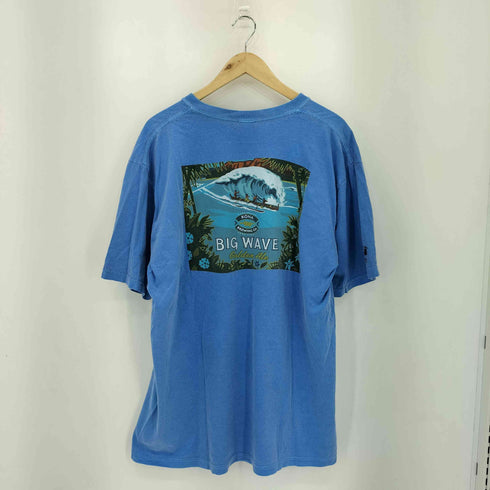 クレイジーシャツ CRAZY SHIRTS コットン プリント クルーネック 半袖Tシャツ メンズ JPN:L